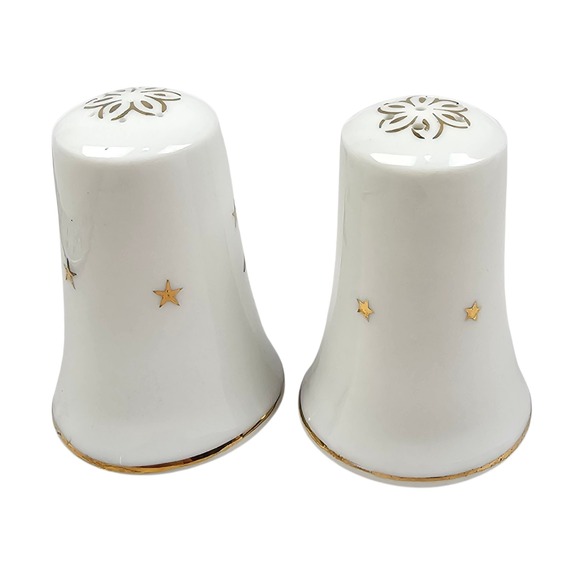 Vtg Order of the Eastern Star OES Temple Treasures Toothpick Holder Shaker Set - Picture 9 of 13